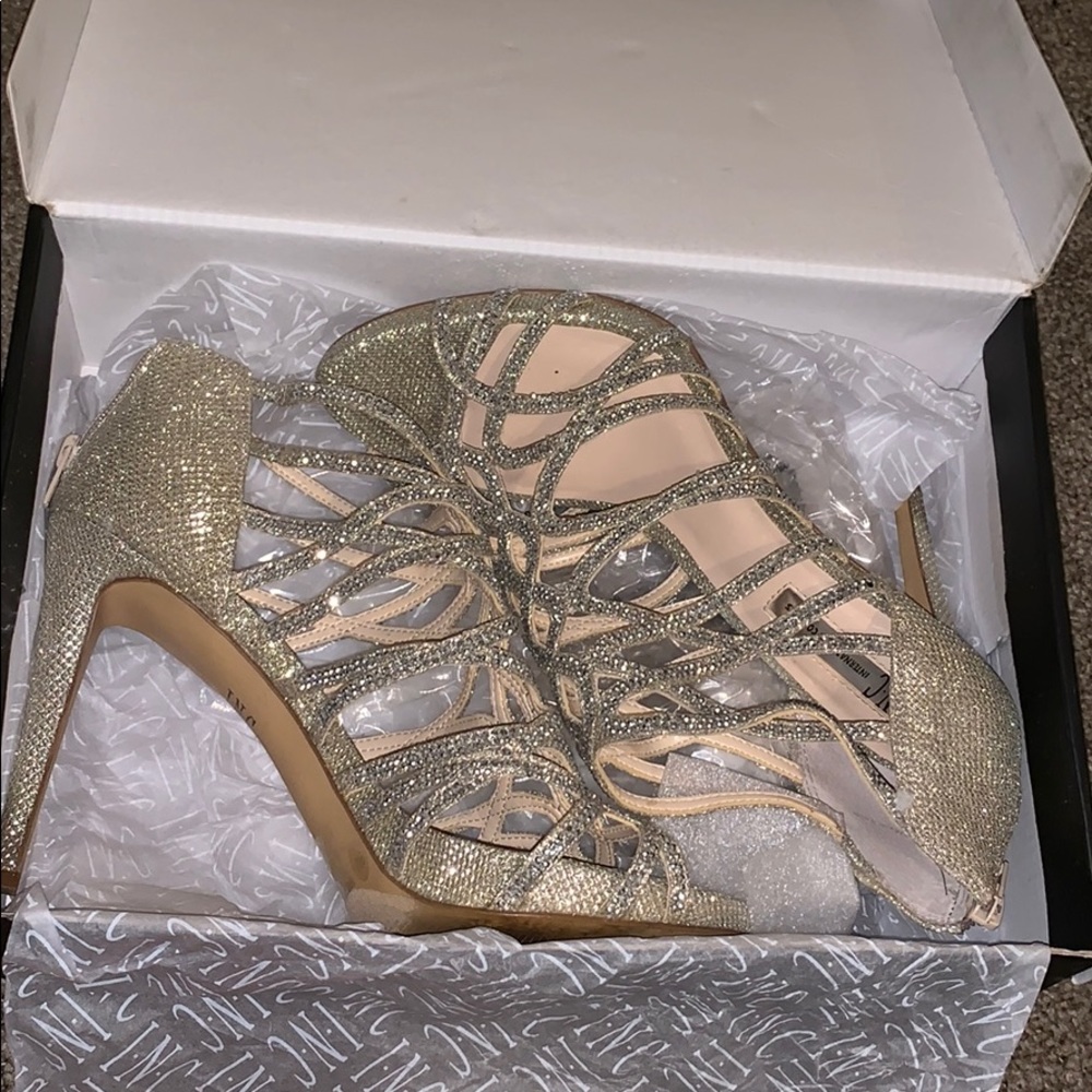 INC sparkly heels size 9